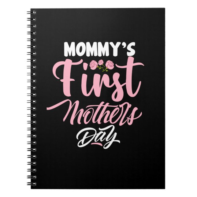 Mother Art Mummy's First Mother Day Notebook (Front)