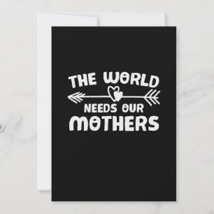Mother Art The World Needs Our Mothers Holiday Card