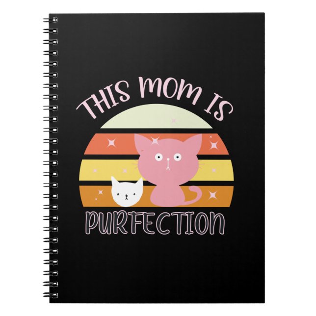 Mother Art This Mum Is Perfection Notebook (Front)
