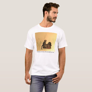 Mother Baby Baboons - Wildlife Monkeys Primates T-Shirt