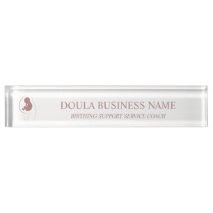 Mother Baby Doula Branding Nameplate
