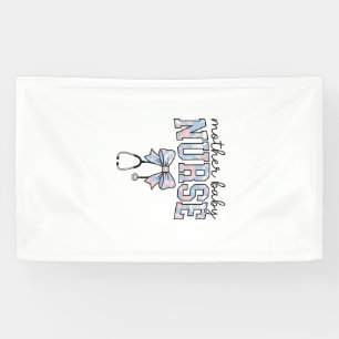 Mother Baby Nurse Floral Bow Shirt Design_1 Banner