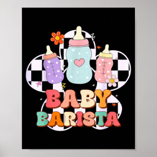Mother Baby Nurse Funny Nicu Nurse Milk Bottle Bab Poster