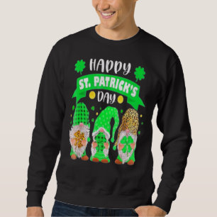 Mother Baby Nurse Rainbow Nursing Happy St Patrick Sweatshirt