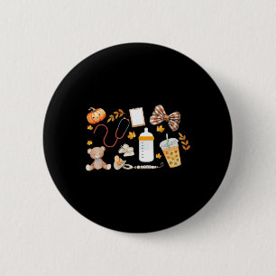Mother Baby Thanksgiving Boys Kids  6 Cm Round Badge