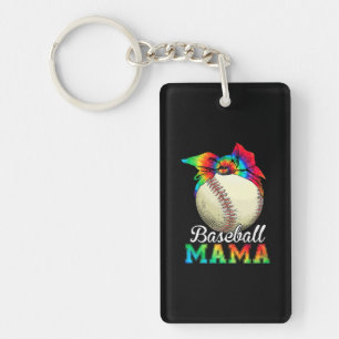 Mother Baseball Mama Birthday Key Ring