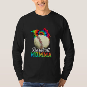 Mother Baseball Momma Birthday T-Shirt