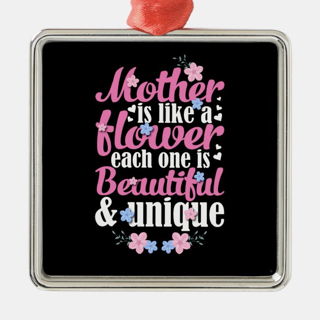 Mother Beautiful And Unique Metal Tree Decoration (Front)