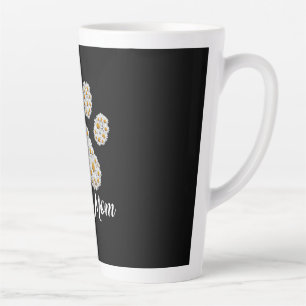 Mother Best Dog Mum Ever Birthday Latte Mug