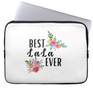 Mother Best Lala Ever Birthday Laptop Sleeve