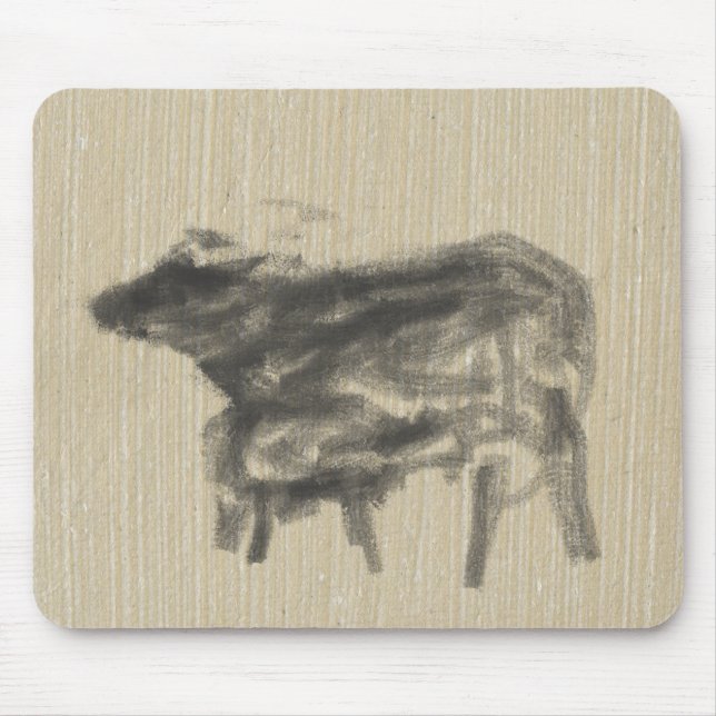 Mother Buffalo and her cub Chinese Ox Year MP Mouse Pad (Front)