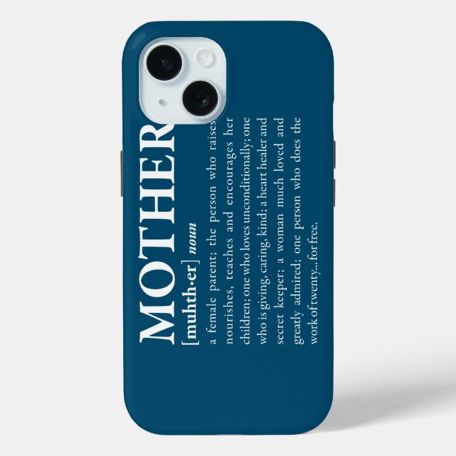 Mother Case-Mate iPhone Case (Back)