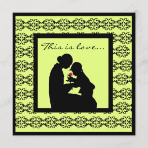 Mother Child Adoption Baby Shower Invitations