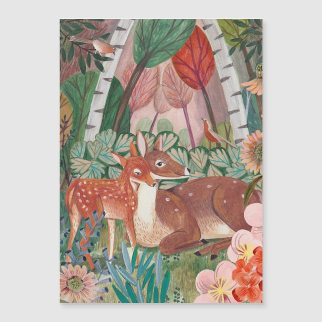 Mother & Child Deer Mother's day (Front)