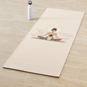 Mother Child Yoga Meditation Art Mat