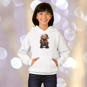 Mother Christmas II Girl's Hoodie