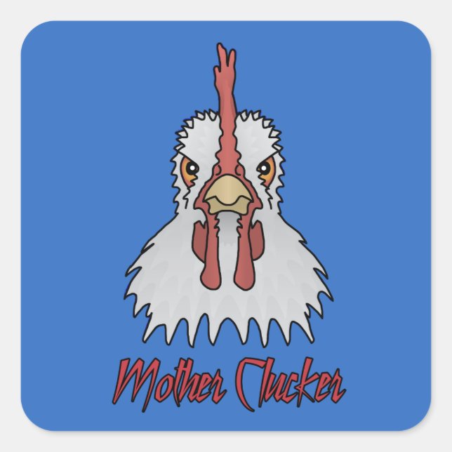 Mother Clucker Sticker (Front)