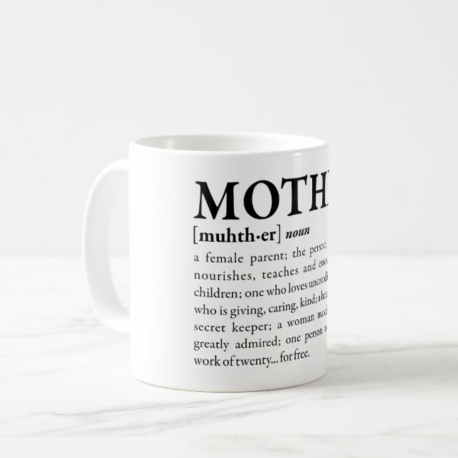 Mother Coffee Mug (Front Left)