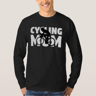 Mother Cycling 'cycling Mum' Funny Mama Cycling T-Shirt