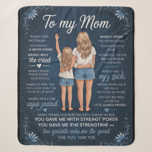 Mother Daughter Bond Blanket – Sentimental Blonde