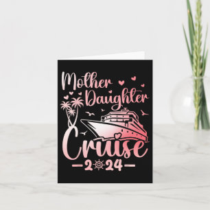 Mother Daughter Cruise 2025 Family Vacation Trip M Card