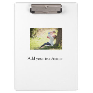 Mother daughter family photo add name picture text clipboard