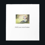 Mother daughter family photo add name picture text notepad<br><div class="desc">Design</div>