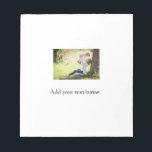 Mother daughter family photo add name picture text notepad<br><div class="desc">Design</div>