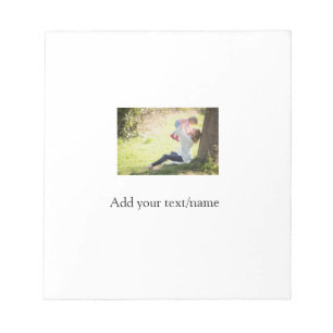 Mother daughter family photo add name picture text notepad