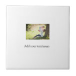 Mother daughter family photo add name picture text tile<br><div class="desc">Design</div>