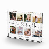 Mother Daughter Heart Script | Photo Grid Collage (Right)