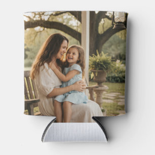 Mother daughter love photo mothers day family gift can cooler