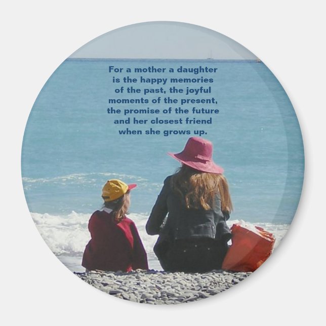 Mother & Daughter Magnet (Front)