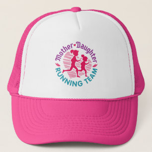 Mother Daughter Running Team Trucker Hat