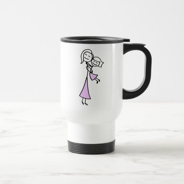 Mother & Daughter Travel Mug (Right)