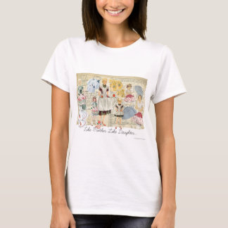Mother Daughter Vintage Aprons T-shirt