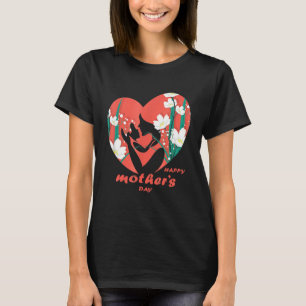 Mother Day Heart Beautiful Quotes And Saying For M T-Shirt