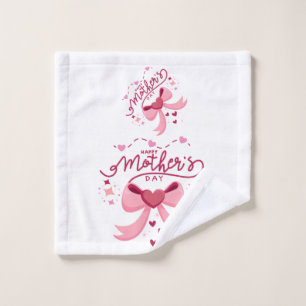 Mother Day Trendy Designed  Wash Cloth