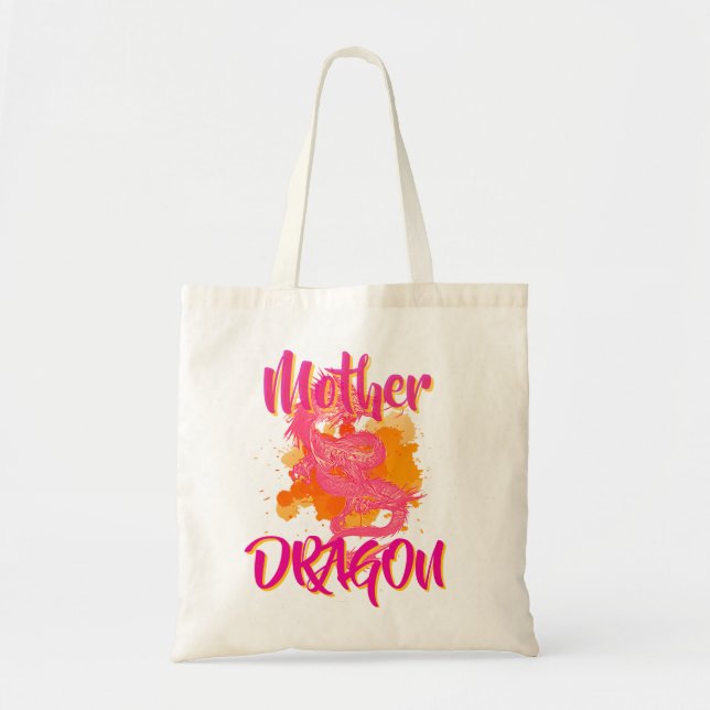 Mother Dragon tote bag (Front)