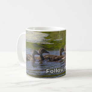Mother Duck and Kids Coffee Mug
