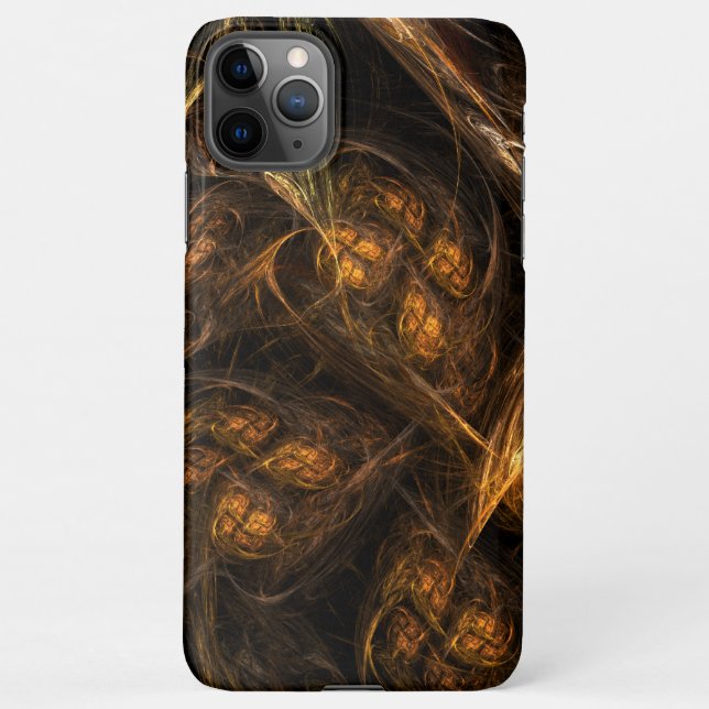 Mother Earth Abstract Art Glossy iPhone Case (Back)