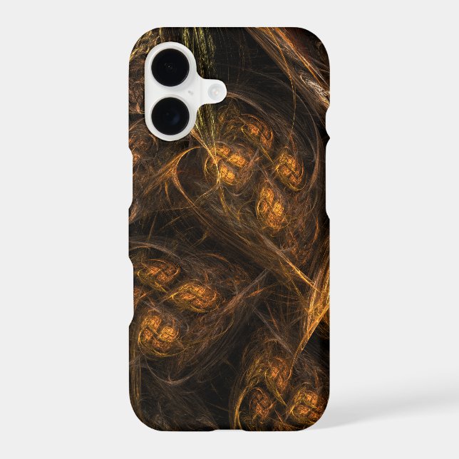 Mother Earth Abstract Art Glossy iPhone Case (Back)