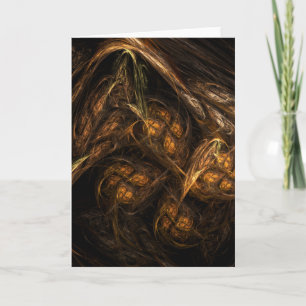 Mother Earth Abstract Art Greeting Card