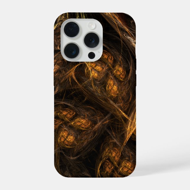 Mother Earth Abstract Art iPhone Case (Back)