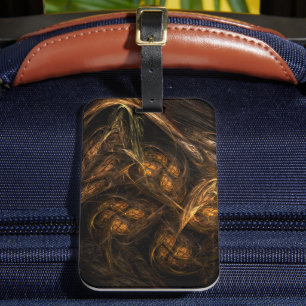 Mother Earth Abstract Art Luggage Tag