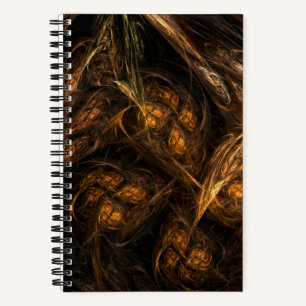 Mother Earth Abstract Art Notebook