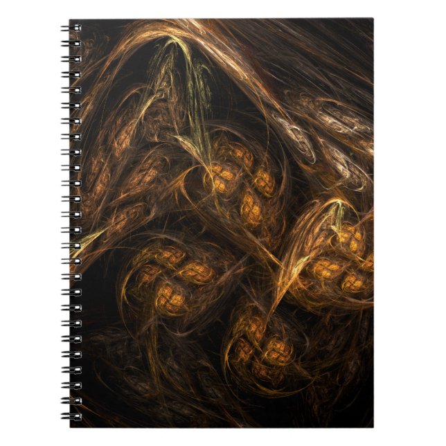 Mother Earth Abstract Art Notebook (Front)