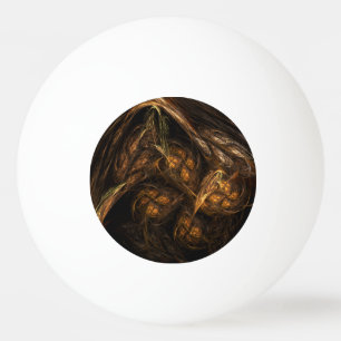 Mother Earth Abstract Art Ping Pong Ball