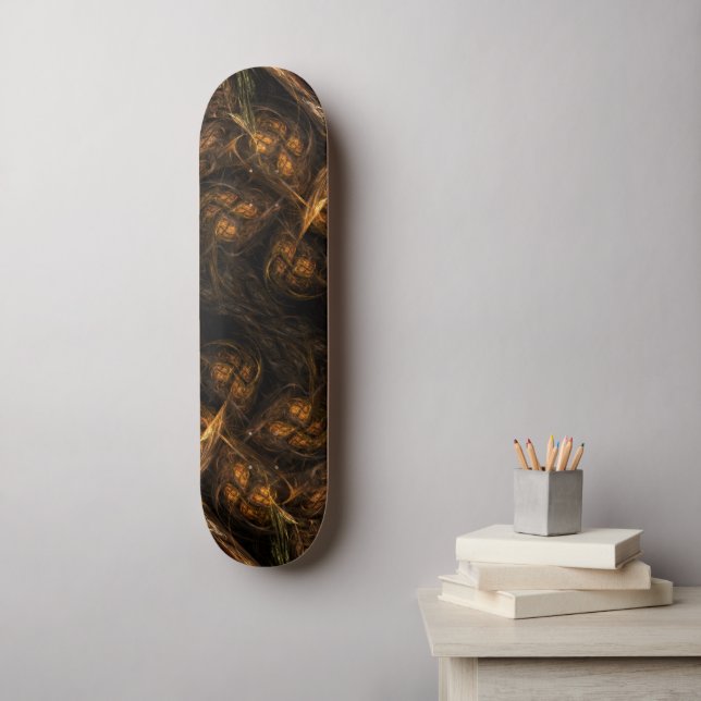 Mother Earth Abstract Art Skateboard (Wall Art)