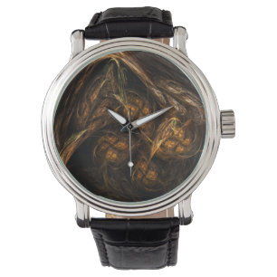 Mother Earth Abstract Art Watch